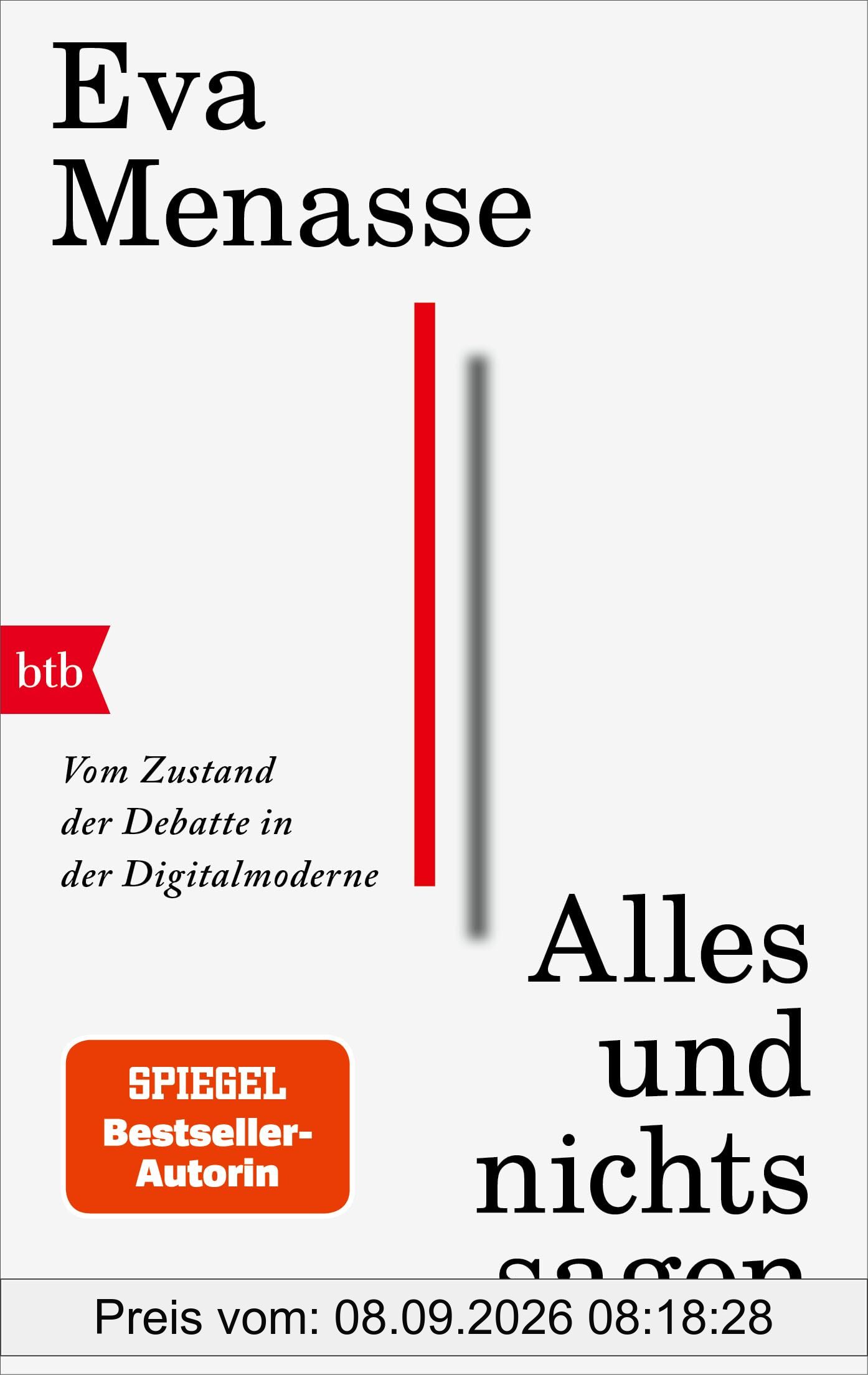 Alles und nichts sagen: Vom Zustand der Debatte in der Digitalmoderne