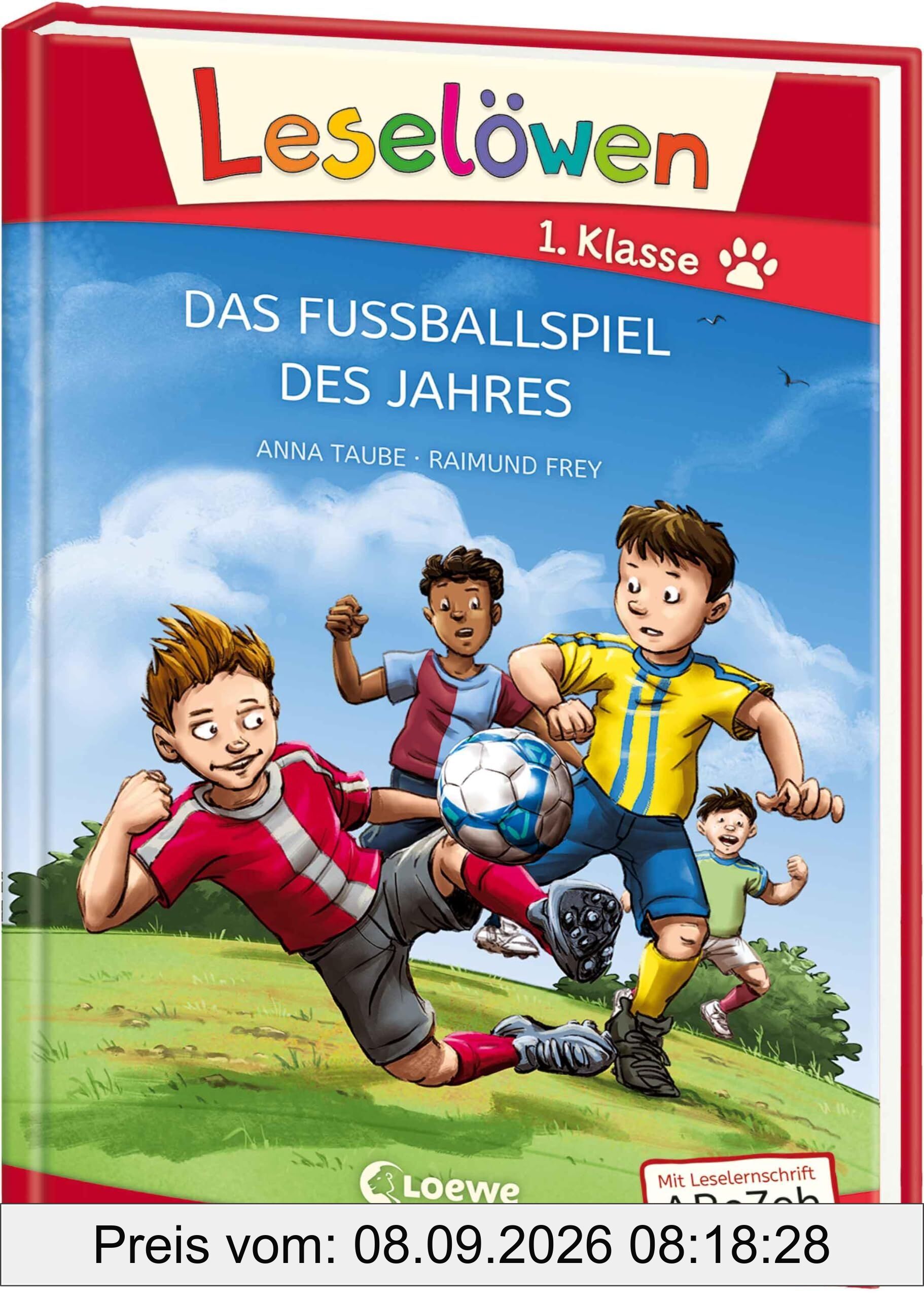 Leselöwen 1. Klasse - Das Fußballspiel des Jahres