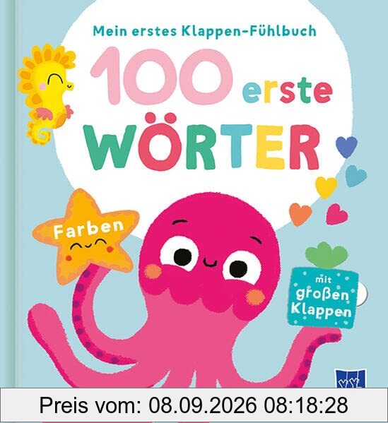 Mein erstes Klappen-Fühlbuch - 100 erste Wörter - Farben
