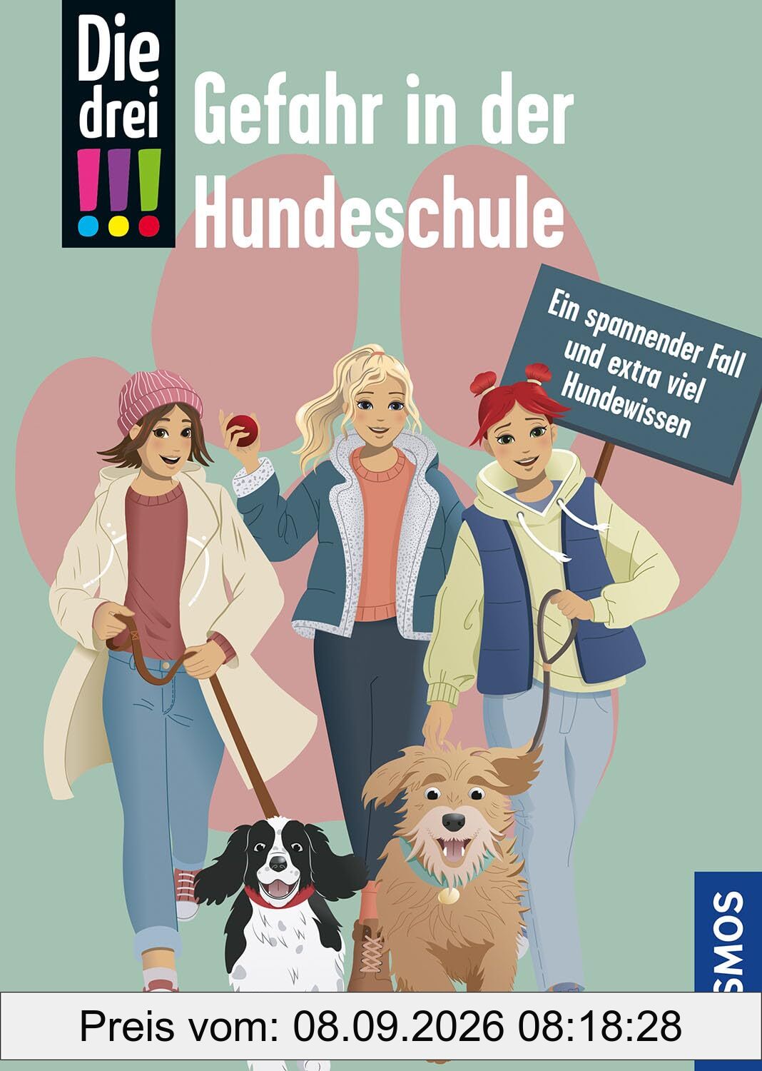 Die drei !!!, Gefahr in der Hundeschule: Ein spannender Fall und extra viel Hundewissen