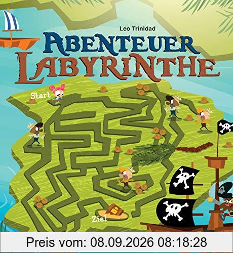 Abenteuer-Labyrinthe. Bunt und spannend.: Ab 6 Jahren