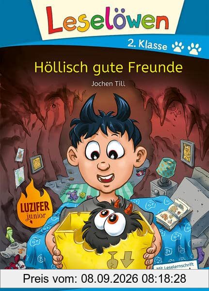 Leselöwen 2. Klasse - Höllisch gute Freunde: Mit Leselernschrift ABeZeh - Erstlesebuch für Kinder ab 7 Jahren (Luzifer junior)