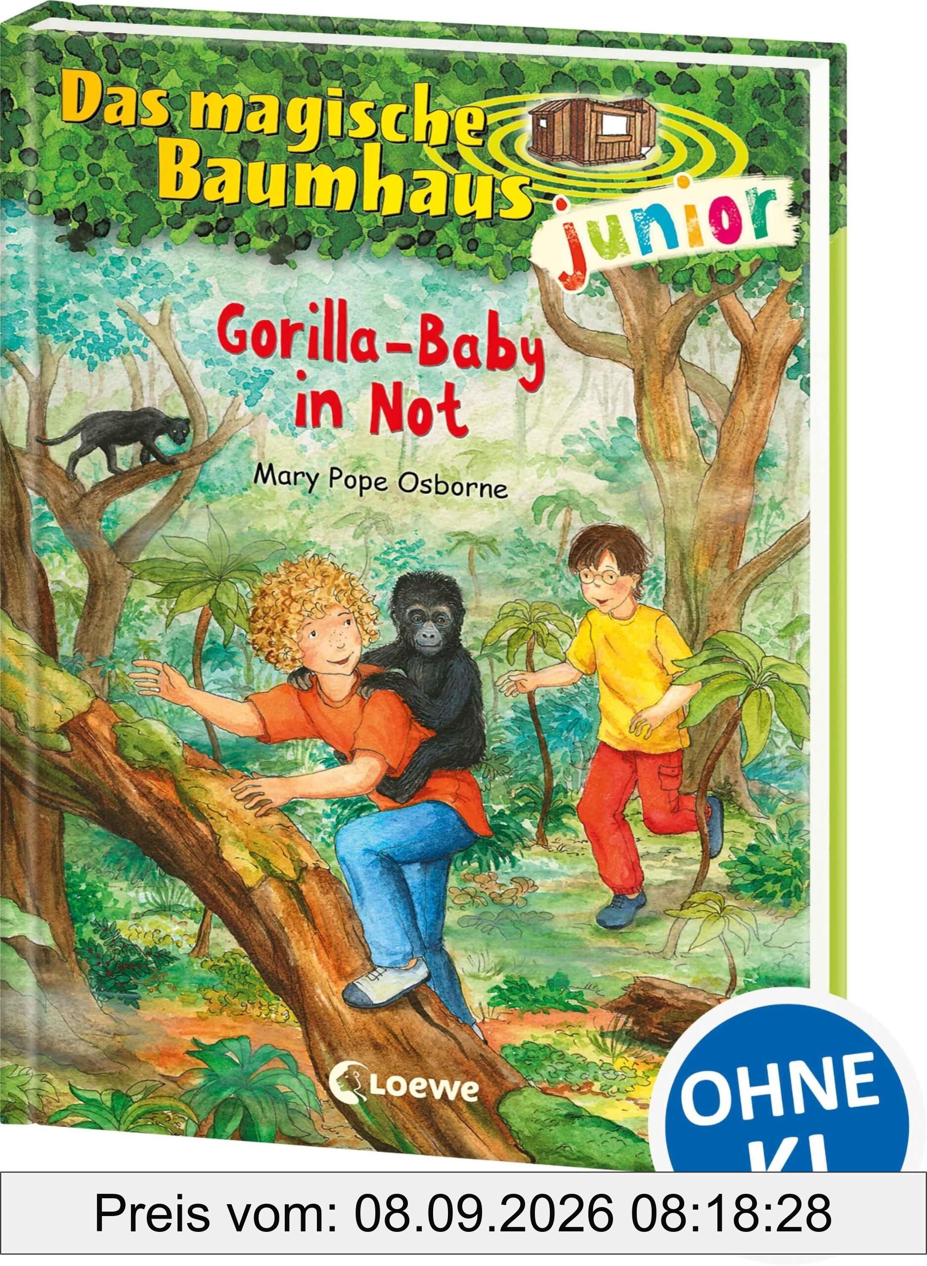 Das magische Baumhaus junior (Band 24) - Gorilla-Baby in Not