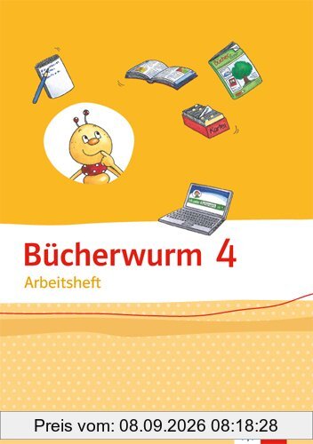 Bücherwurm Sprachbuch / Arbeitsheft 4. Schuljahr