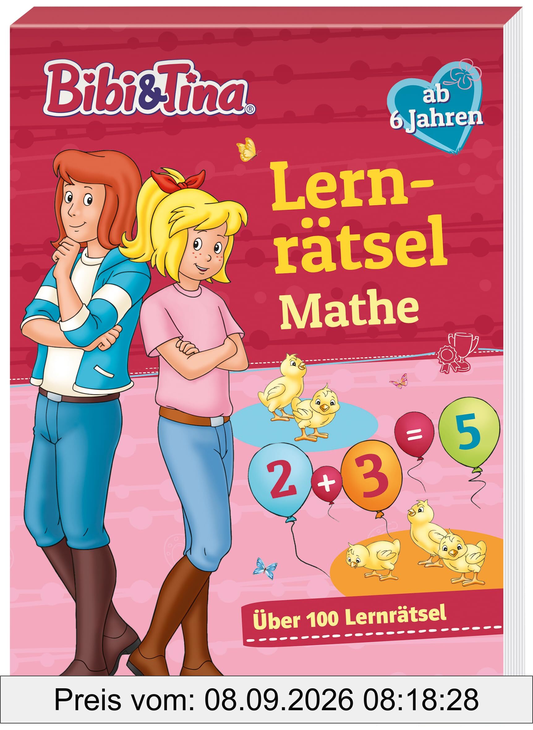 Bibi und Tina Lernrätsel Mathe ab 6 Jahren: Über 100 Lernrätsel
