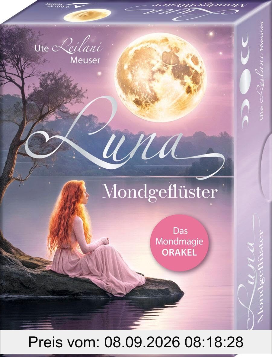 Luna – Mondgeflüster - Das Mondmagie-Orakel: Set mit Buch und 40 Karten