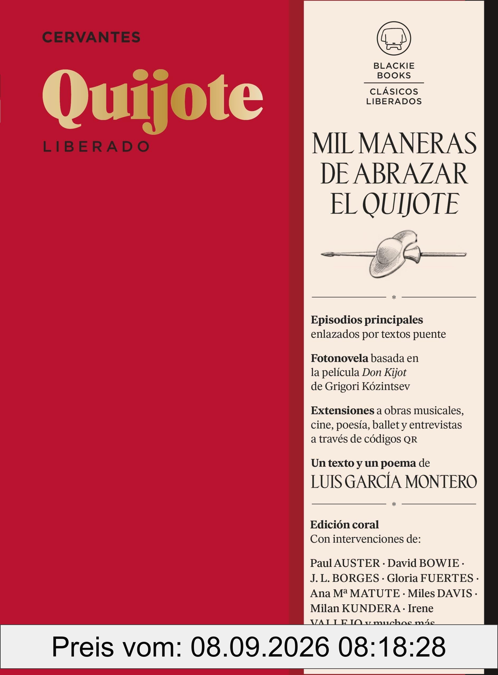 QUIJOTE Liberado: Mil maneras de abrazar el Quijote (Clásicos Liberados)