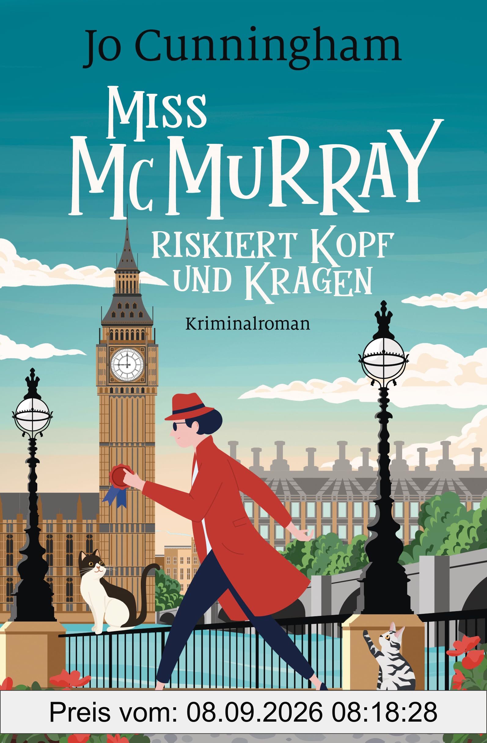 Miss McMurray riskiert Kopf und Kragen: Kriminalroman (Ein Fall für Miss McMurray, Band 2)