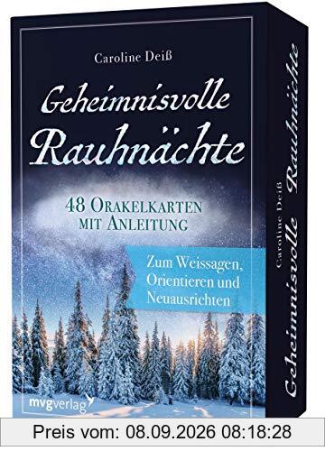 Geheimnisvolle Rauhnächte – 48 Orakelkarten mit Anleitung: Zum Weissagen, Orientieren und Neuausrichten
