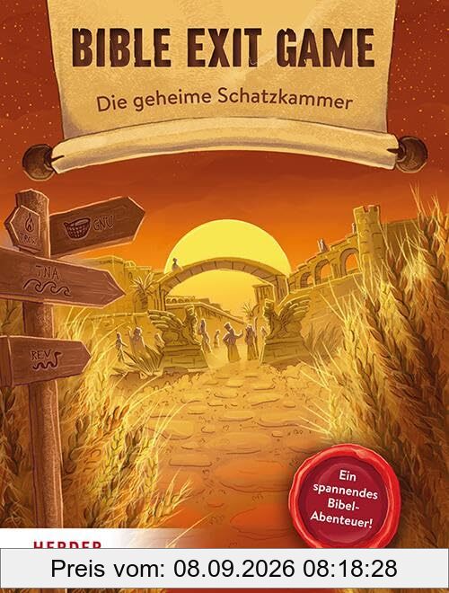 BIBLE EXIT GAME Die geheime Schatzkammer: Ein spannendes Bibel-Abenteuer!
