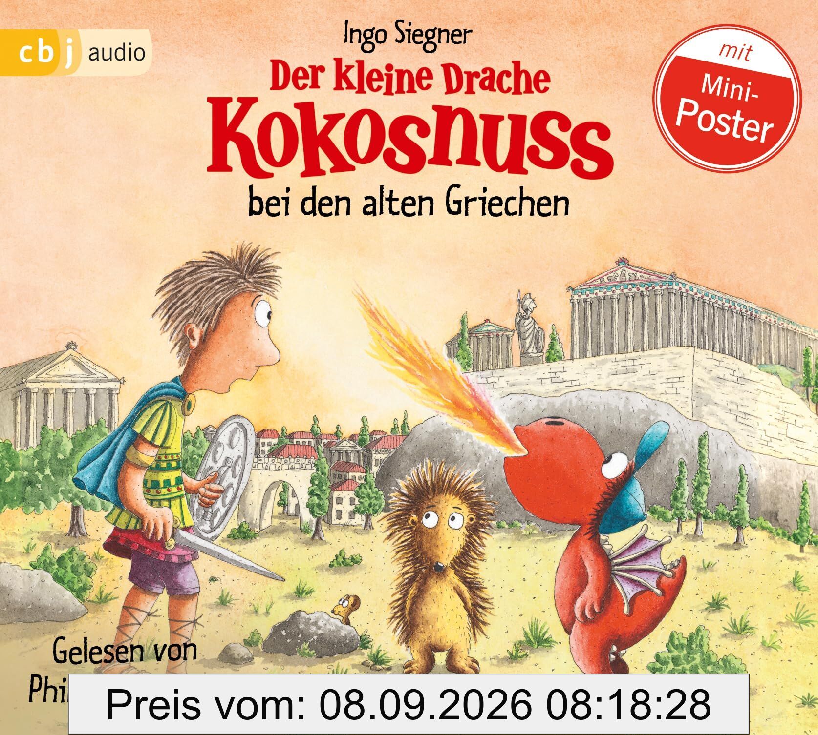 Der kleine Drache Kokosnuss bei den alten Griechen