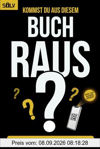 Kommst du aus diesem Buch raus?: Ein Escape Room Buch für Erwachsene mit interaktiven Rätseln und Puzzles, die du alleine oder mit anderen lösen kannst. (Bücher Escape Room 2.0)