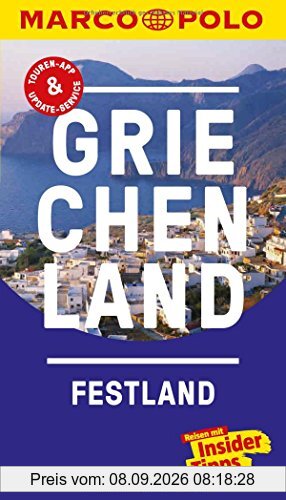 MARCO POLO Reiseführer Griechenland Festland: Reisen mit Insider-Tipps. Inklusive kostenloser Touren-App & Update-Service