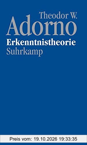 Nachgelassene Schriften. Abteilung IV: Vorlesungen: Band 1: Erkenntnistheorie (1957/58)