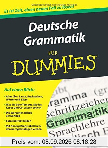 Deutsche Grammatik für Dummies (Fur Dummies)