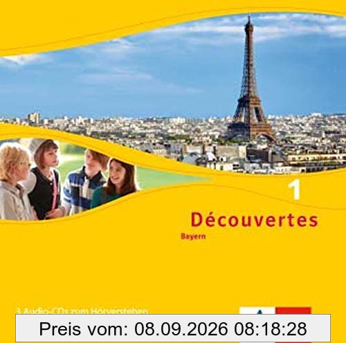 Découvertes 1: Audio-CD 1. Lernjahr (Découvertes. Ausgabe für Bayern ab 2017)