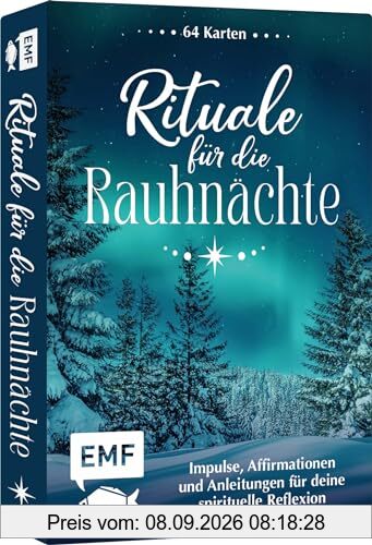 Kartenbox: Rituale für die Rauhnächte | Impulse, Affirmationen und Anleitungen für deine spirituelle Reflexion: Mit 64 Energie-Karten durch die magischste Zeit des Jahres
