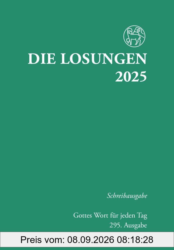 Losungen Deutschland 2025 / Die Losungen 2025: Schreibausgabe