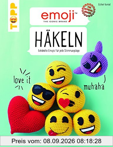 Emoji Häkeln: Gehäkelte Emojis für jede Stimmungslage