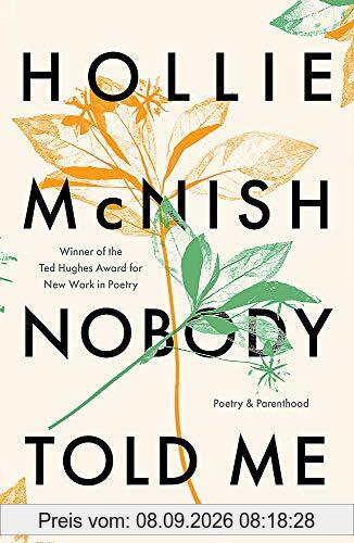 Nobody Told Me: Poetry and Parenthood