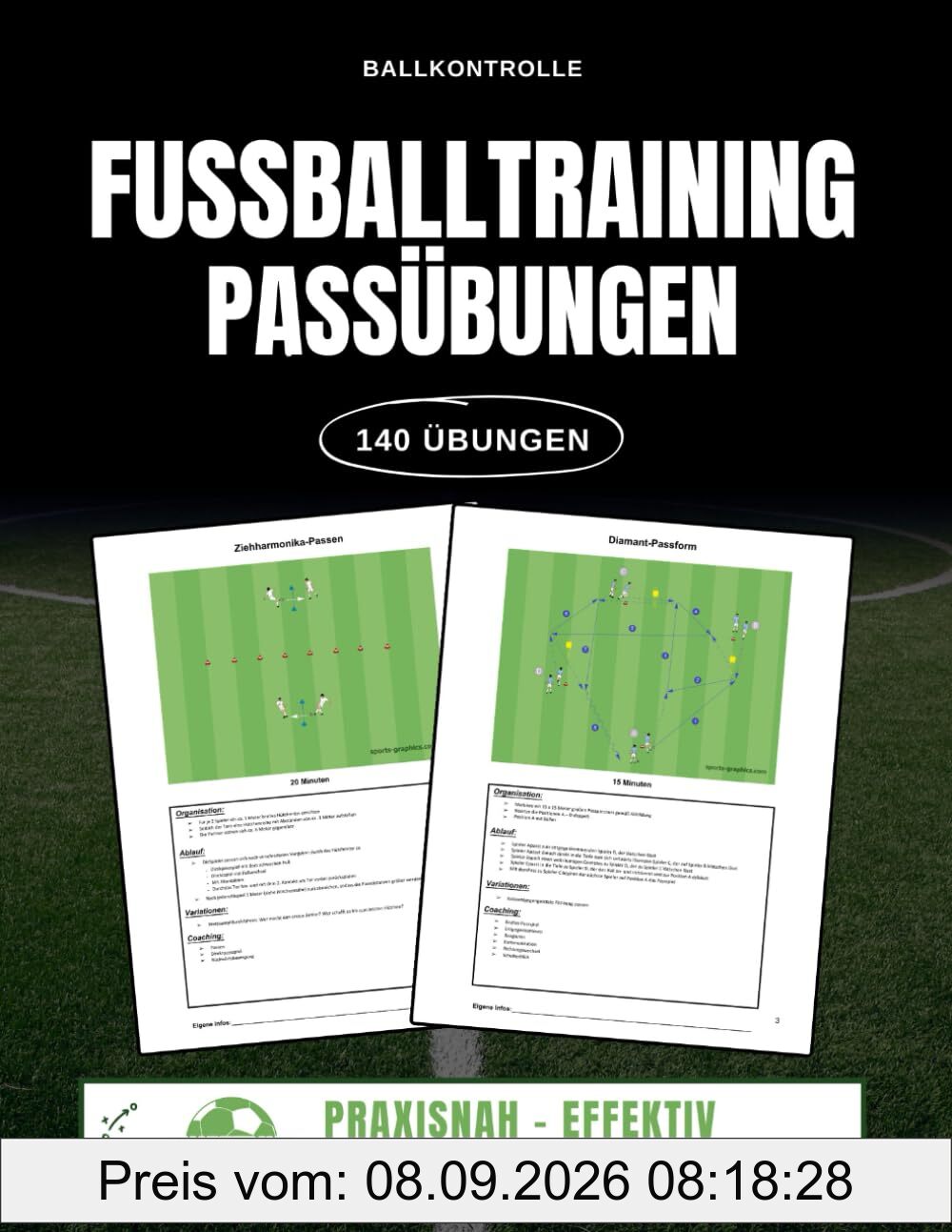 140 Passübungen - Für dein perfektes Fußballtraining