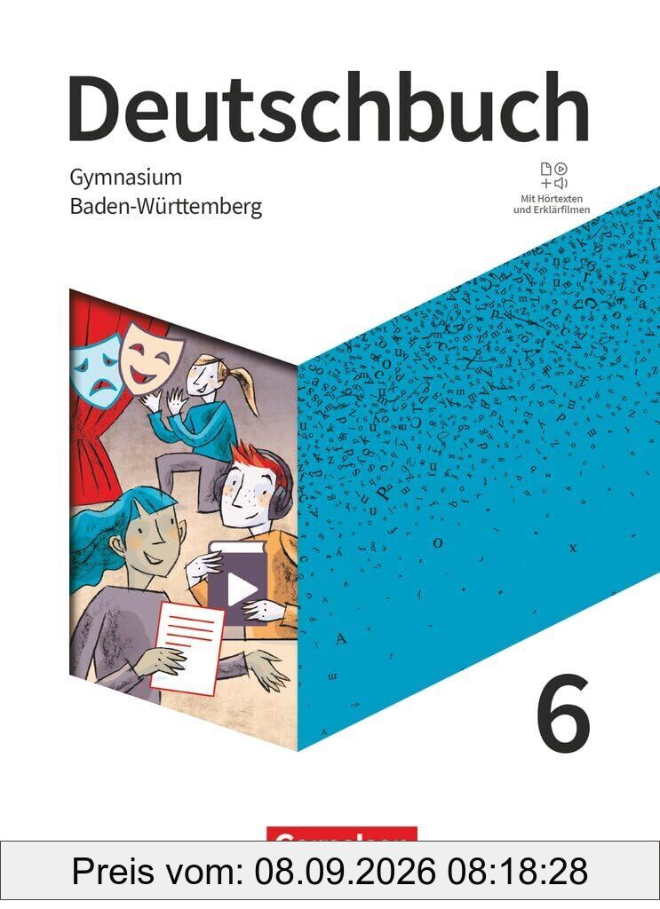 Deutschbuch Gymnasium - Baden-Württemberg - Ausgabe 2025 - 6. Schuljahr