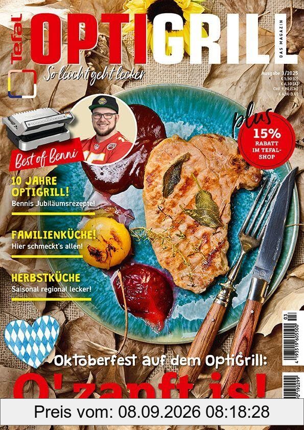 Tefal OptiGrill Magazin - O'zapft is!: Oktoberfest auf dem Optigrill 03/2025