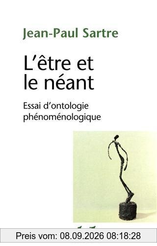 L'être et le néant : essai d'ontologie phénoménologique
