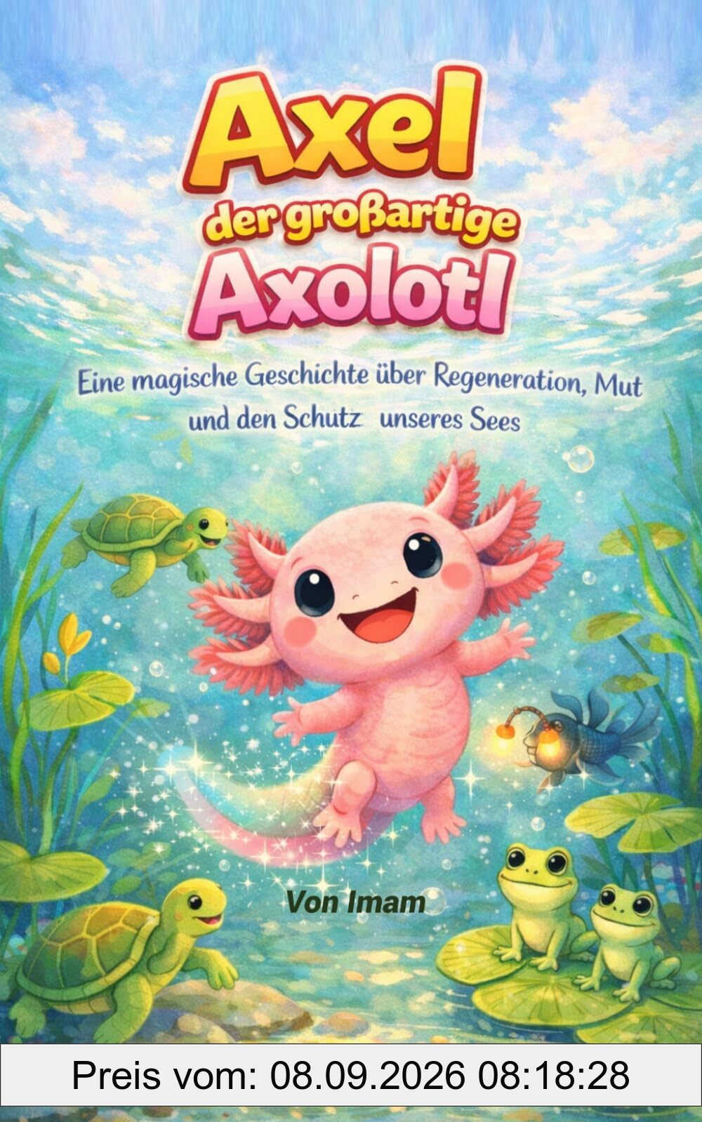 Axel der großartige Axolotl: Eine magische Geschichte über Regeneration, Mut und den Schutz unseres Sees