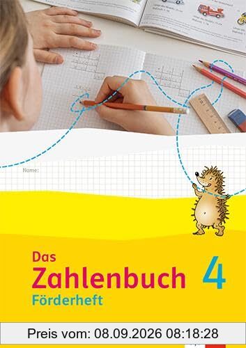 Das Zahlenbuch 4: Förderheft Klasse 4 (Das Zahlenbuch. Ausgabe ab 2022)