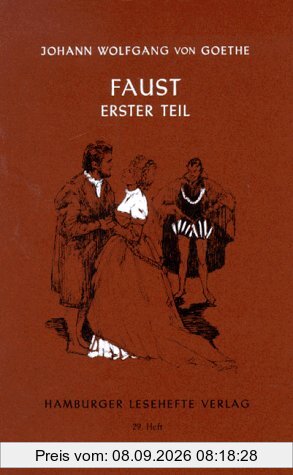Hamburger Lesehefte, Nr.29, Faust I: Der Tragödie 1. Teil