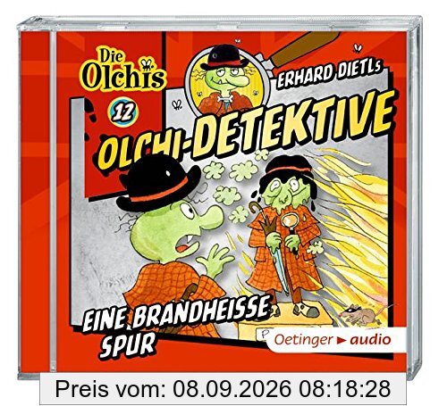 Olchi-Detektive 12 - Eine brandheiße Spur (CD): Hörspiel, 50 min.