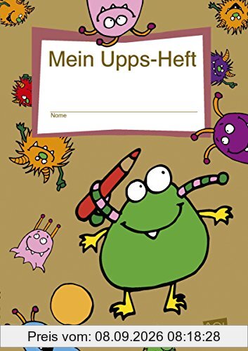 Mein Upps-Heft: Schülerarbeitsheft zur Fehlerkorrektur mit FRESCH (3. und 4. Klasse) (Fit trotz LRS)