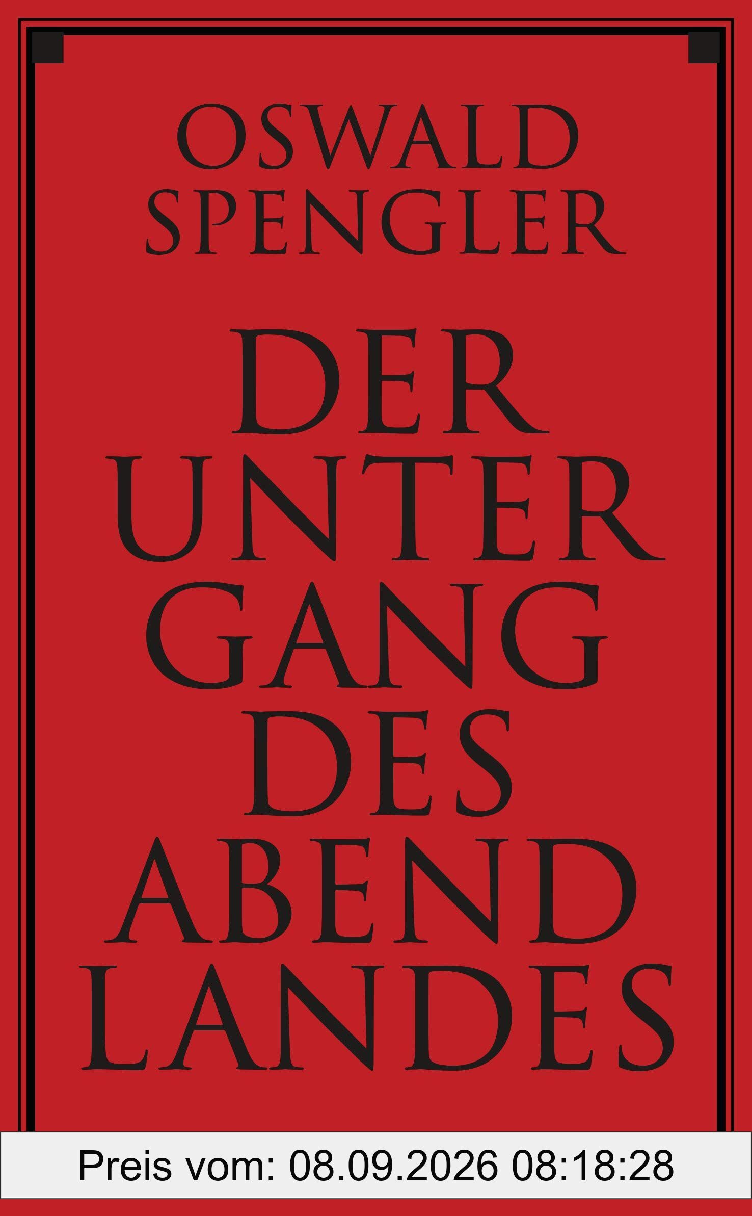 Der Untergang des Abendlandes