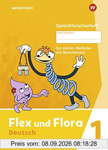 Flex und Flora - Ausgabe 2021: Sprachforscherheft 1 DS: Heft Sprachforscher 1 DS