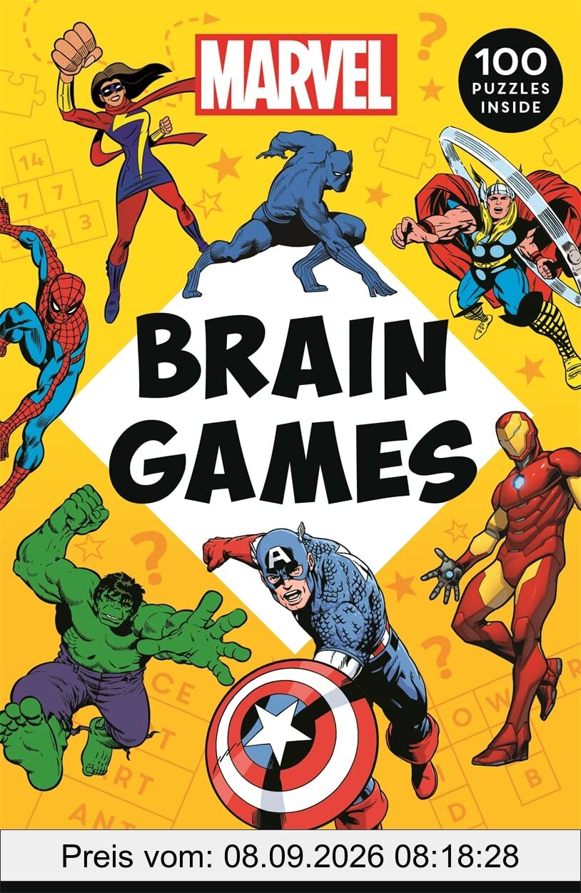Marvel Brain Games: Fun puzzles for bright minds