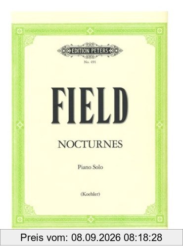 Nocturnes for Piano: Sheet (Edition Peters)