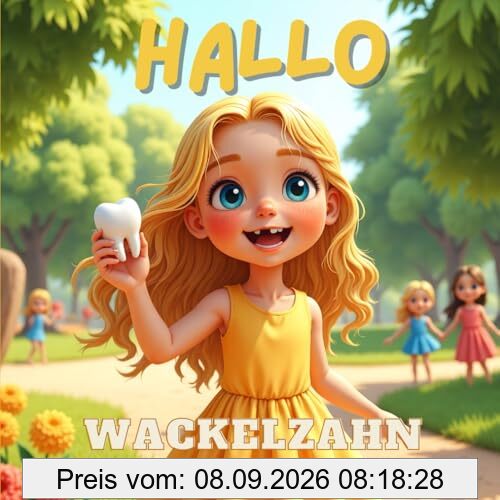 Hallo Wackelzahn: Eine liebevoll erzählte Zahnfee-Geschichte über den ersten ausgefallenen Zahn, kindliche Magie und die Freude auf die allererste goldene Zahnfeemünze (Magische Milchzahnmomente)