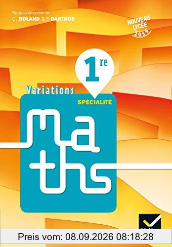 Variations, maths 1re spécialité