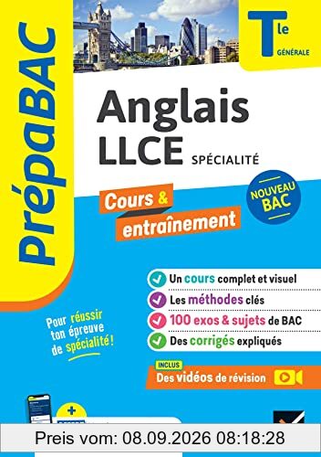Anglais LLCE spécialité terminale générale : nouveau bac