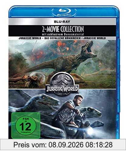 Jurassic World - 2 Movie Collection (2 Blu-rays + 2 DVD-Bonusdiscs)