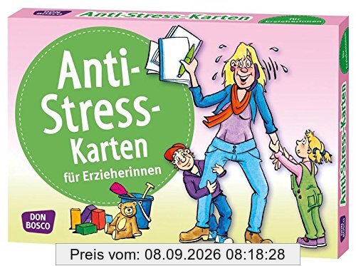 Anti-Stress-Karten für Erzieherinnen. Inspirationskarten