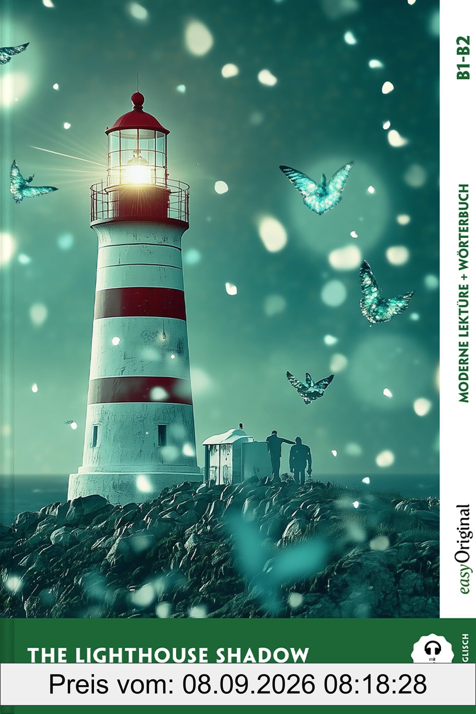 The Lighthouse Shadow - Englische Krimi-Lektüre B1-B2: Spannende Seiten & Worterklärungen