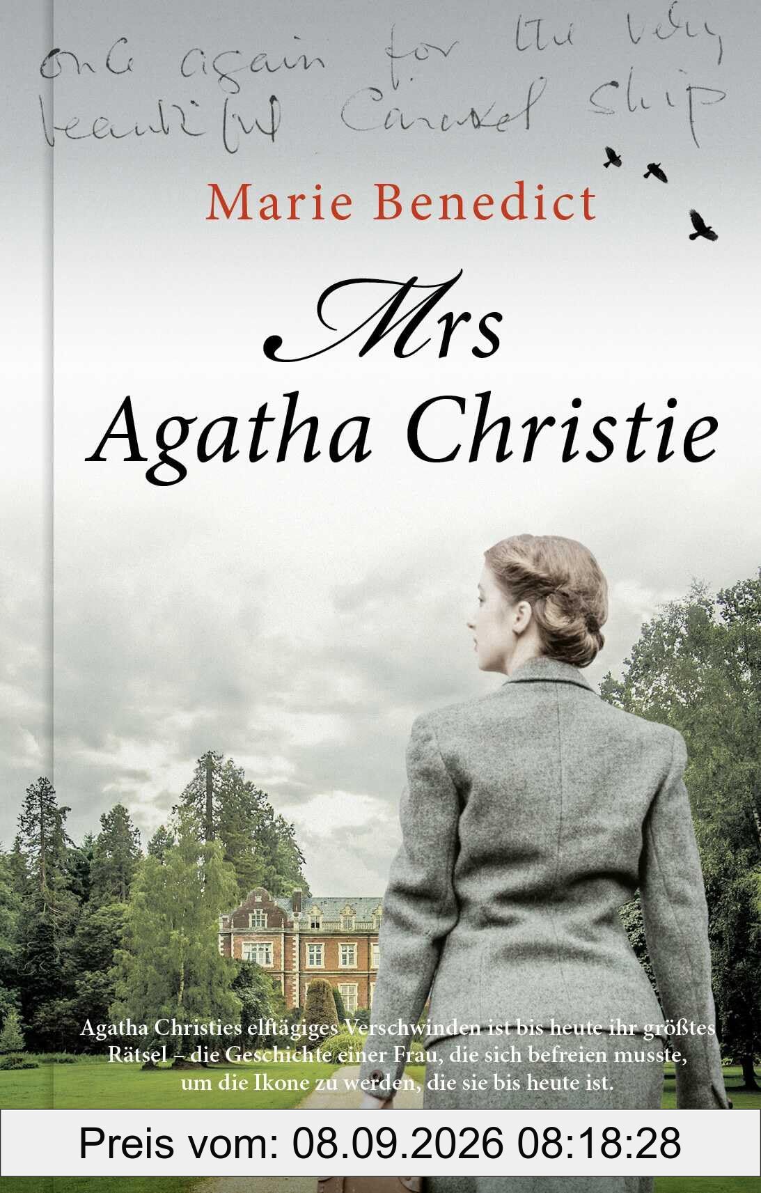 Mrs Agatha Christie: Roman | Die deutsche Übersetzung des New-York-Times-Bestsellers The Mystery of Mrs. Christie (KiWi Geschenkbuch im Kleinformat, Band 3)