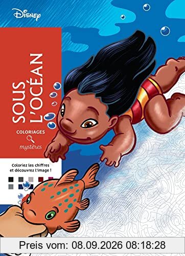 Sous l'océan : coloriages mystères