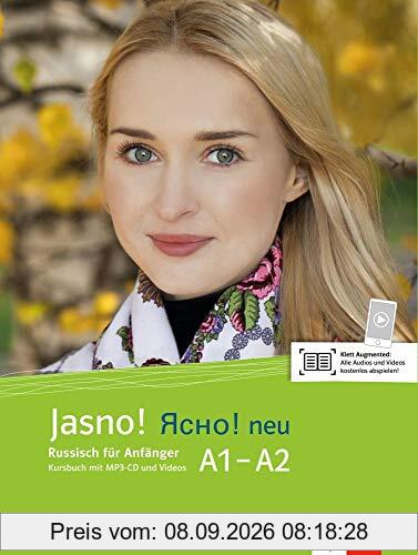 Jasno! neu A1-A2: Kursbuch + MP3-CD + Videos (Jasno! neu: Russisch für Anfänger und Fortgeschrittene)