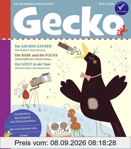 Gecko Kinderzeitschrift Band 93: Die Bilderbuchzeitschrift