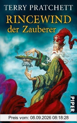 Rincewind, der Zauberer: Vier Scheibenwelt-Romane (Die Farben der Magie . Das Licht der Phantasie . Der Zauberhut . Eric)