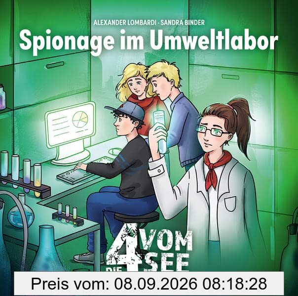 Spionage im Umweltlabor: CD Standard Audio Format, Hörspiel (Die 4 vom See, 2, Band 2)