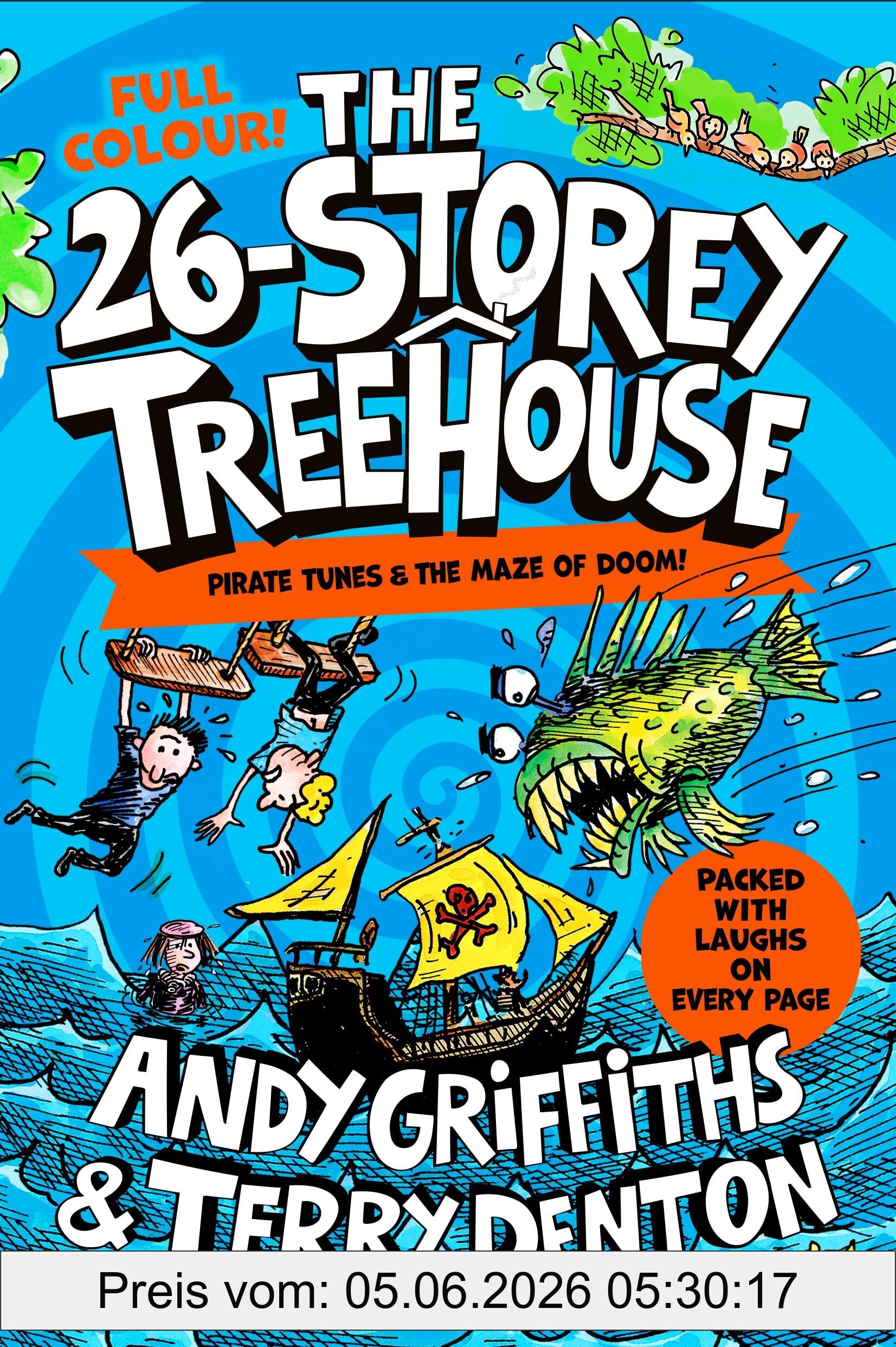 Andy Griffiths The 26-Storey Treehouse, Colour Edition (The Treehouse Series, 2)